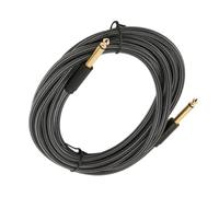 Acouto Câble de Guitare Professionnel / 4 Pouces 6 35 Mm Mâle en Nylon tressé pour Instrument, Cordon d'ampli pour Claviers de Basse, Haut-parleurs / 8 Pieds de Guitare Acoustique et Câble de (#2)