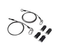 Acouto Câble de Remplacement avec Clips à Ressort et Rouleaux EZ 125542 GMNR925 pour Assistance de Hayon de Remorque Gorilla Silver Gorilla Trailer Assi Câble d'Assistance de Porte de Remorque et