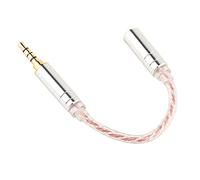 Acouto Câble Mâle vers Femelle Adaptateur de Câble de Conversion de Casque adapté à la Balance ZX300A et au Adaptateur Ligne de Connexion de Casque Mâle à Femelle (3,5 révolution équilibrée 2,5