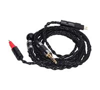 Acouto Câble plaqué Argent OCC équilibré à Double Aiguille pour HD600 HD580Câble Stéréo 3,5 Mm OCC Argenté 8 et Câble d'extension pour SennheiserCâble plaqué ArgentCâble OCCCâble pour (#2)