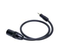 Acouto Câble Sonore de 3,5 Mm à Xlr / 8in Mâle à Xlr Câble Sonore Mâle pour la Tablette de Téléphone 0,5 M de Cuivre Construit avec du Métal et Wi 3, Mm à Son