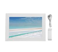 Acouto Cadre Photo Numérique, 10 Pouces HD Tactile Auto Rotation WiFi Picture Cadre pour la Lecture Vidéo Musicale avec Application Frameo, Mariages, Anniversaires, Vacances