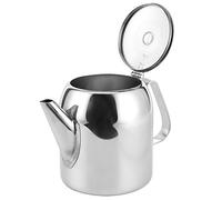 Acouto Cafetière en Acier Inoxydable, Matériau de qualité Supérieure, Conception à Bec Court, Idéale pour une Utilisation à la Maison et au Restaurant, Options de 20 Oz et 32 Oz (32 onces (environ