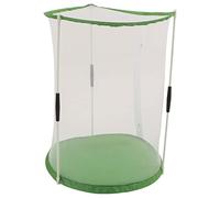 Acouto Cage d'observation en de Polyester 31,5 X 31,5 X 40 Cm avec Porte à Double Fermeture éclair, visibilité à 360°, Poignée de Transport Pliable pour Enfants, Salles de Classe, Jardins