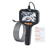 Acouto Caméra d'inspection Objectif Caméra d'inspection avec Lumière Endoscope Industriel 5 M IP67 Câble Flexible 'égout ' Endoscope HD 1080P avec Plus de 8 Lumières LED (2m)