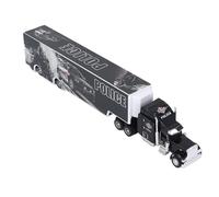 Acouto Camion de Transport avec 3 Voitures en Alliage, Cadeau d'anniversaire, Jouet de Voiture d'urgence pour la Maison et l'extérieur, Type B et sécurité pour Prendre Soin de la, Les Normes