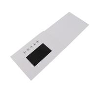 Acouto Carte de Vœux Vidéo Lecture Vidéo HD 720P Mémoire 128 Mo Brochure Livre électronique avec écran LCD pour Anniversaire Anniversaire de 10 Pouces ou Création de Vœux Pra (5 pouces)