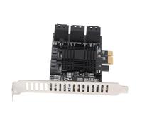 Acouto Carte d'extension 6 Gbps PCI-E 1X à 3.0 Carte d'extension 8 Ports Carte d'extension Carte d'extension Carte Adaptateur d'extension