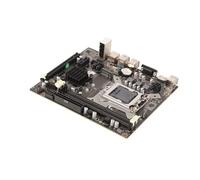 Acouto Carte Mère H8 LAG1150 DDR3 avec Prise en Charge USB 2.0 2.0 VGA + Double Sortie avec Carte Graphique Graphique Haute Définition Prenant en Charge Les Deux Sorties VGA Carte Mère