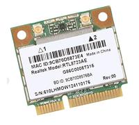 Acouto Carte Réseau Fil Mini PciExpress 802.11B G/n 300M BT4.0 Transmission Haute Vitesse Plug and Play Carte Réseau Transmission Stable Haute 802 11b/g/n Pci?Express Pci?Express High