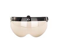 Acouto Casque de Moto à 3 Snap à Vent Remplacement de la Lentille du Vent Flip Up pour les Lunettes de Soleil du Casque de Moto Fonctionnant Qui Rétro pour le Front de Votre et les Yeux du Est la