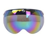 Acouto Casque de Moto à 3 Snap à Vent Remplacement de la Lentille du Vent Flip Up pour les Lunettes de Soleil du Casque de Moto Fonctionnant Qui Rétro pour le Front de Votre et les Yeux du Est la