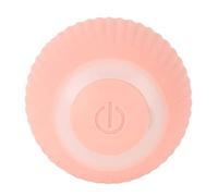 Acouto Cat Drôle B Electric Silicone Automatic Rotation Interactive Cat Toys B Blue Electric Cat Toy Ballinteractive Cat Toy (Pink)