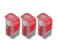 Acouto Catcher de Cage de Marquage de Reine, Plastique à Une Bbelle de Reine de Reine Outil D'apicage Léger et Petite Abeille Reine pour Les Apiculteurs (Rouge)