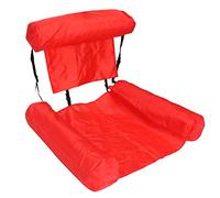 Acouto Chaise Longue de Hamac d'eau de Piscine de Rangée Flottante Pliable Gonflable de PVC pour l'été Pliable Peut Rapidement Mettre la Chaise de Sac à Dos Le être en Flottant gonflé Flottant