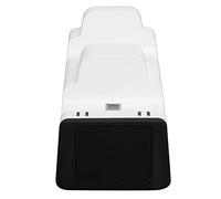 Acouto Chargeur de Bureau sur Pied pour Contrôleur à Double Chargeur pour Console de Jeu Joystick avec Lumière LED La Connexion Noire Peut et être Chargée Les Deux Sont Toujours Chargés le (WHITE)