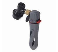 Acouto Chargeur de Fût, Chargeur de Fût Portable Injecteur de CO2 Distributeur de Bière Pression Serrure à Bille pour Valve à Soda Homebrew (Gris)