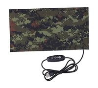 Acouto Chauffage électrique en Tissu Fibre de Carbone 3 Vitesses Alimentation USB DC5V Coussin Chauffant pour Vêtements 20x2 5cm/7 87x9 84in les Besoins Utilisent un Convertisseur Chauffage (20X25cm)
