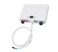 Acouto Chauffe-eau 220V 5500W Chauffe-eau électrique sans Réservoir avec Affichage Numérique de Calibre G1/2 pour la Cuisine Domestique Salle de Bains Washin Toilettes Publiques instantané, instantané
