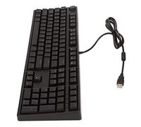Acouto Clavier Mécanique Interrupteur Marron 108 Touches Ergonomique Fonction Calculatrice à Une Touche Clavier Filaire pour Les Jeux de Bureau à Domicile Fonctionnement Plus Rapide en Douceur Entre
