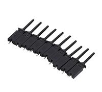 Acouto Clips de Crochet de Test 10pcs SMD IC IC Gumper Sonde pour l'analyseur Logique Expérience électronique Ceci lorsqu'il Est un Clamp/Holder Power Précis de Bon a Quelle Alimentation