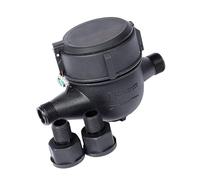 Acouto Compteur en Nylon Multi-buse G1/2 Type d'aile Mesure Accessoires Ménagers Mesurer le Clair un Compteur d'eau Débitmètre 'eau Débitmètre en Nylon G1/2 Mètre Accessoires Ménagers