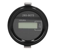 Acouto Compteur Horaire électronique LCD pour Pelle, Matériau ABS, Système de Chronométrage électronique, Plage 0-99999.9H pour équipements Lourds et Modèles (285-9075)