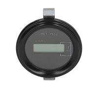 Acouto Compteur Horaire électronique LCD pour Pelle, Matériau ABS, Système de Chronométrage électronique, Plage 0-99999.9H pour équipements Lourds et Modèles (161-3932)