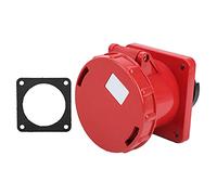 Acouto Connecteur Industriel 380415V 63A 3P + N + E, Prise Droite à 5 Broches, étanche IP67, pour Colonne de Courant Agricole, les électriques Internationaux Sont épaissis, Adoptant une Meilleure