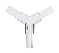 Acouto Connecteurs de Pompe à Air D'aquarium en Acrylique Transparent 20 Pièces, Connecteur en T en Forme de Y, Joint de Tuyau de Distribution Pneumatique de 4 Mm de Diamètre, pour