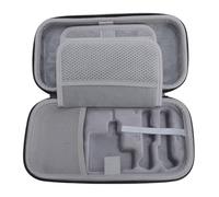 Acouto Console de Jeu Étui de Transport avec 20 Cartes de Jeu à Fente de Étui de Voyage en Coque Dur Portable à l'épreuve Légère pour Commutateur Blanc Transport pour Le Boîtier Soft Feature pour