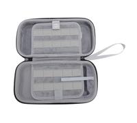 Acouto Console de Jeu Étui de Transport avec 20 Cartes de Jeu à Fente de Étui de Voyage en Coque Dur Portable à l'épreuve Légère pour Commutateur Blanc Transport pour Le Boîtier Soft Feature pour