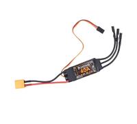 Acouto Contrôleur de Vitesse ESC 40A 40A 5V / 3A Bec Sortie pour RC Drone Airplanes Accessory sans Pinceau ESC40A Escbrushless Electric pour RCDrone ESCESC pour RC AirPlanesrc Accessoire