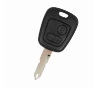 Acouto Coque Coquille Télécommande Clé Vierge 2 Boutons Non Découpée pour