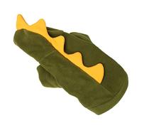 Acouto Costume de Dinosaure pour Chien Mignon et Chaud en Peluche à Capuche pour Chat, Vêtements de Dinosaure pour Chiens, Chiots, Chats, Chatons M et Ressemble à Un Costume Réaliste comme Un (M)
