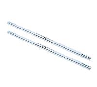 Acouto Coulisse de Tiroir 450mm Rail à Billes en Acier Lourd pour Armoires