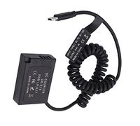 Acouto Coupleur DC LP-E17 Batterie Factice avec Décodage Complet pour