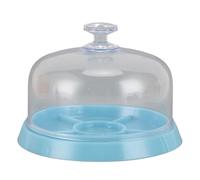 Acouto Couvercle Anti-poussière pour Mouvement de Montre, Plateau de Pièces en Plastique pour Outils de Réparation de Montres, Six Compartiments pour Un Entretien organisé