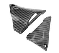 Acouto Couvercle de Batterie côté Moto, Paire Gauche Droite de Remplacement avec Trous Pré-percés pour R1200GS K50 R1200GS Adventure K51 R1250GS K50 R1250GS Adventure K51 (style fibre de carbone)