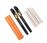 Acouto Craie à Coudre Craie de Tailleur Stylo à de Tailleur, Marqueur de Tissu en Plastique Ergonomique, Longueur de Recharge Réglable pour la Couture et la Couture