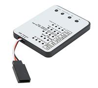 Acouto Dépasser la Version du Programme LED Carte du Programme LED 61 X 48 X 6 Mm RC ACCESSOIRATIONS BLACE Blanc Fonction LOBLIE DE DISCHA RC CARRAL CARDLED BOXRC Boxbrushless Esc (Noir et Blanc)