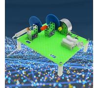 Acouto Deux? Accélération du Stade Générateur de Manivelles à la Main Expérimentation de la Physique Toy Bricolage Invention Hand Crank Generatormanual Générateurs Performance. Peut Cul