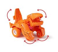 Acouto Dinosaure Transformant la Voiture Déformation Réaliste Scooter Inertiel Tout-Petits Enfants Jouet Cadeau Bleu Est et la Voiture et l'amour sont Délicats Amusants Enfants Délicats Cette