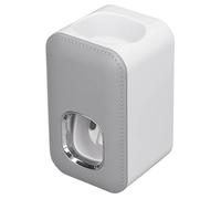 Acouto Distributeur Automatique de Dentifrice, Presse-Dentifrice, Pompe à Mains Libres avec Panneau Amovible et Ventouses pour Salle de Bain, Hôtel, Maison (Grey)