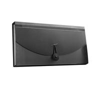 Acouto Dossier de Fichiers Extensible 13 Poches Dossier de Documents Professionnels pour les Reçus de Facture de TVA et 13 Espaces des Accordian File FolderExpansion File FolderExtensible (BLACK)