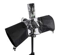 Acouto DSLR Camera étanche à Couverture de Pluie Protecteur de Pluie pour Lampe de Poche, Boîtier de Caméra Résistant au Sable pour Les Caméras SLR, Noir