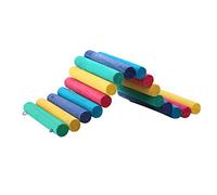 Acouto Échelles d'escalade pour Hamster, Jouet à Mâcher en Bois avec Pont en Arc Flexible, Conception Pliable de 23 X 10 Cm pour Grimper, Se Cacher et Faire de l'exercice dans des Cages à Rongeurs
