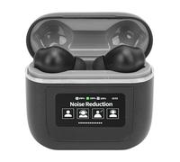 Acouto Écoute de Traduction en Temps Réel 144 Langues Réduction du Bruit Écran Tactile 3 Modes Traductor Earbuds 144 Traduction de Langues Tradphones Language Traductor (Black)