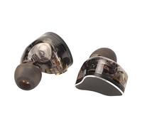 Acouto Écouteurs MMCX 10 Mm Dynamic Drive HiFi 3 Fréquences Son équilibré DIY Écouteurs MMCX Détachables en Métal pour SE215 SE315 SE425 Tels Que SE315 pour Les MMCX10 Mm EarbudsDynamic (Black)