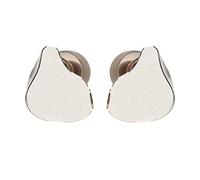 Acouto Écouteurs MMCX 10 Mm Dynamic Drive HiFi 3 Fréquences Son équilibré DIY Écouteurs MMCX Détachables en Métal pour SE215 SE315 SE425 Tels Que SE315 pour Les MMCX10 Mm EarbudsDynamic (Silver)